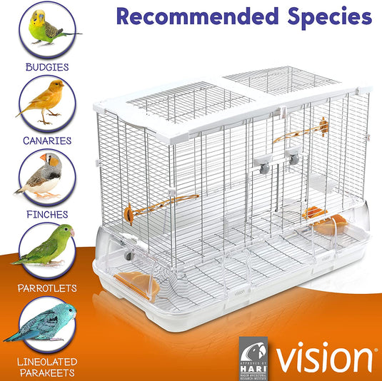 Parakeet Cages Chewy Bird Cages Hagen Vision Bird Cage Single