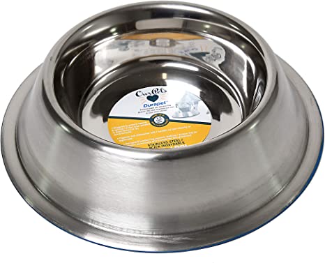 Our Pets Stainless Steel Non-Tip Bowl 64oz