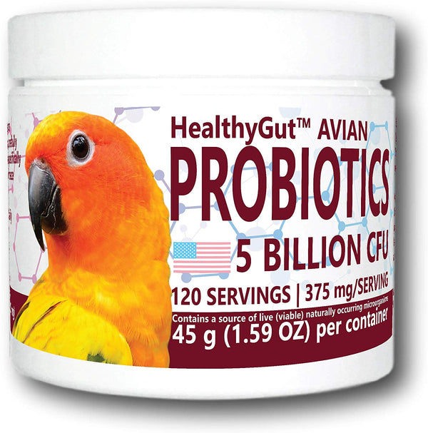 Avian Probiotics | Dairy Free 45g (1.59 oz) - Exotic Wings and Pet Things