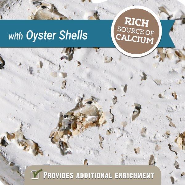 HARI Mineral Block for Small Birds - Oyster Shells - 2 pack - 82194