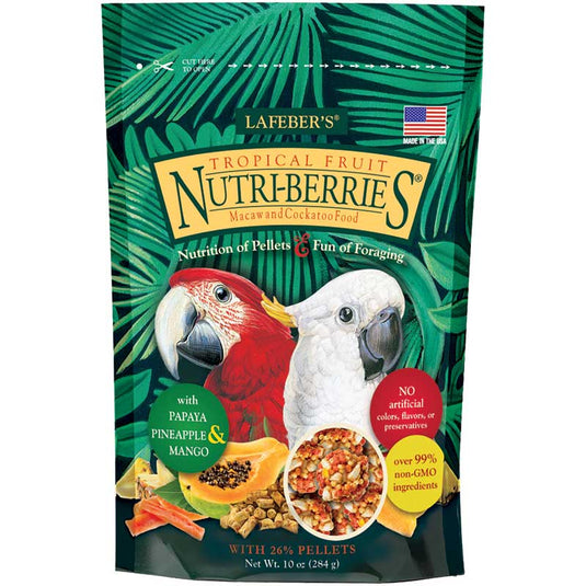 Lafeber's Tropical Fruit Gourmet Nutri-Berries Macaw/Cockatoo