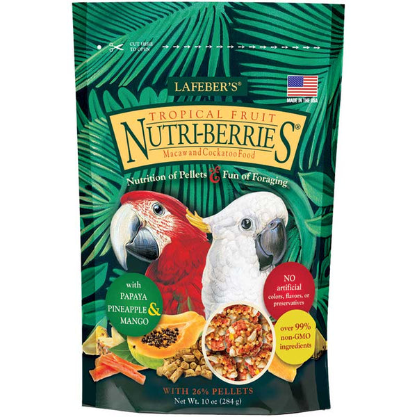 Lafeber's Tropical Fruit Gourmet Nutri-Berries Macaw/Cockatoo