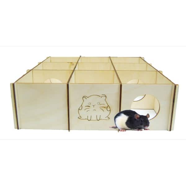 Zoo-Max Build & Snap Small Pet Labyrinth Hamster/Gerbil/Mice - 844