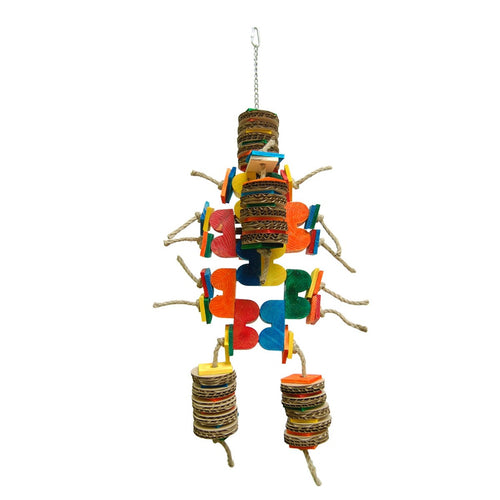 Zoo-Max Happy Jack Large Parrot Shredding Toy - 873 🍁