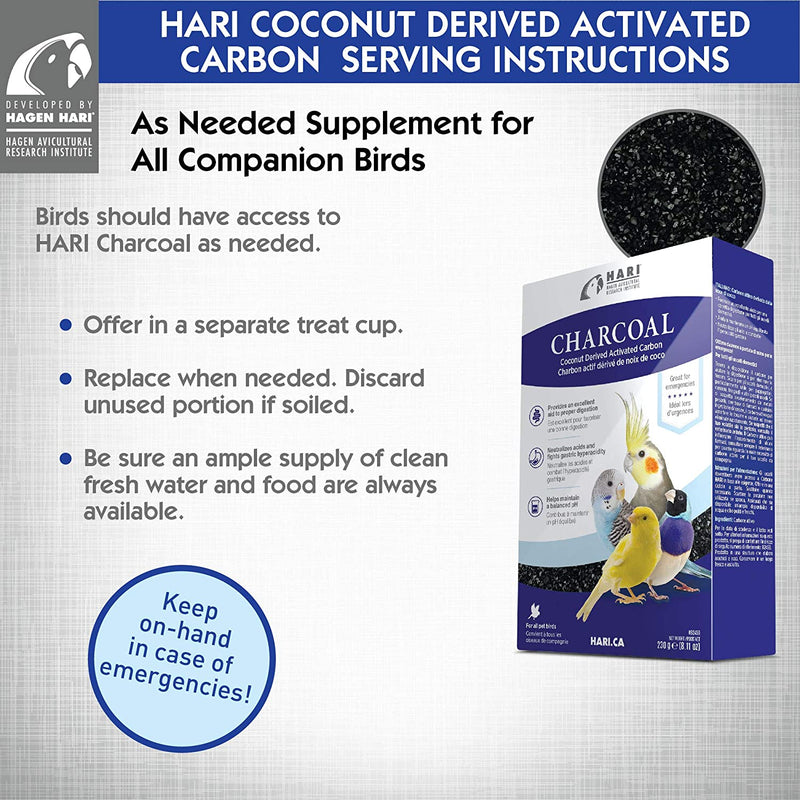 HARI Bird Charcoal For All Pet Birds - B2459