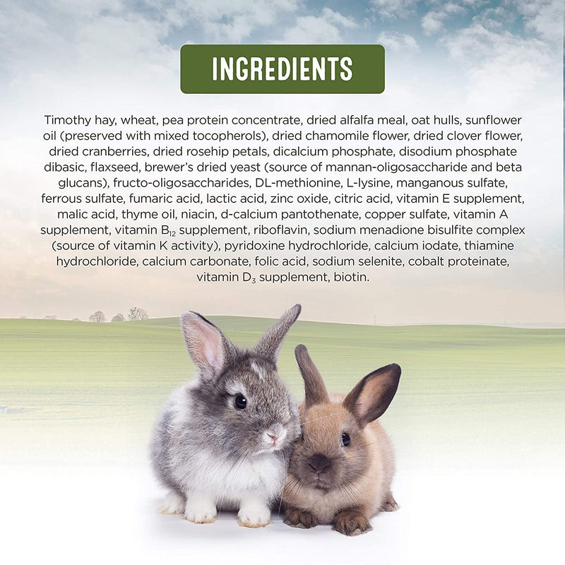 Living World Green Botanicals Juvenile Rabbit Food - 65350