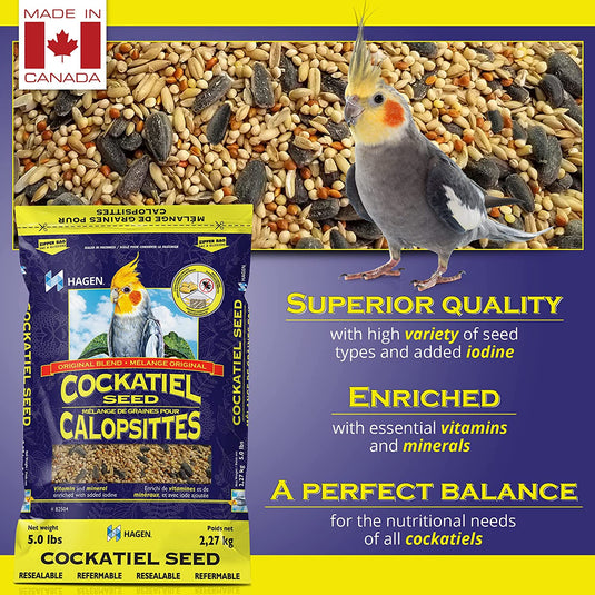 Hagen Staple VME Seed - Cockatiel 🍁