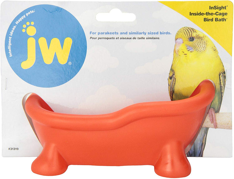 JW Pet Company Insight Inside the Cage Bird Bath Accessory - Exotic Wings and Pet Things