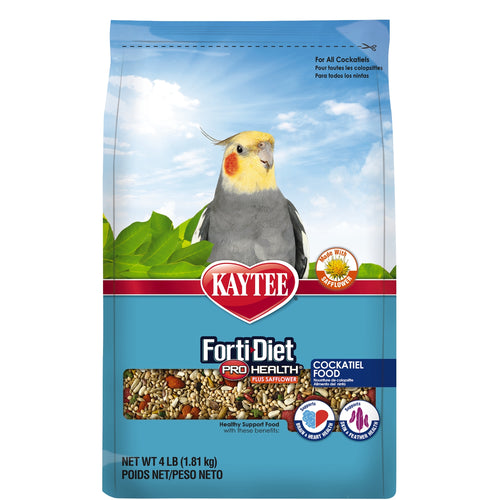 Kaytee Forti Diet Pro Health Cockatiel W/ Safflower - Exotic Wings and Pet Things