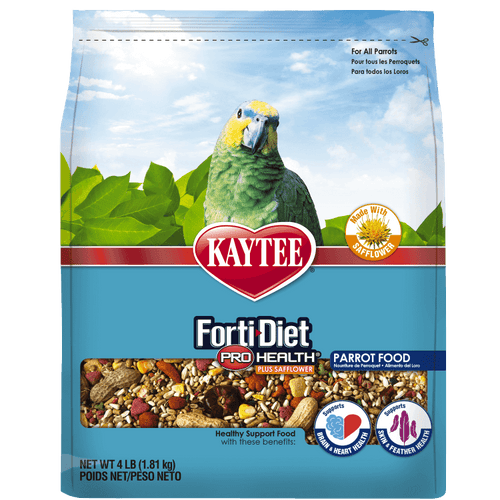 Kaytee Forti Diet Pro Health Parrot with Safflower 4lb - Exotic Wings and Pet Things