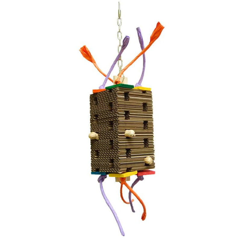 Zoo-Max Foraging Tower Parrot Toy (SM-MED-LG)