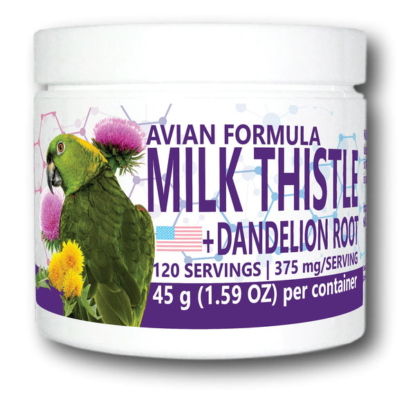 Equa Holistics Milk Thistle & Dandelion Root 45g