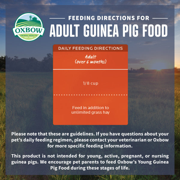 Oxbow Organic Bounty Guinea Pig Food 3 lb