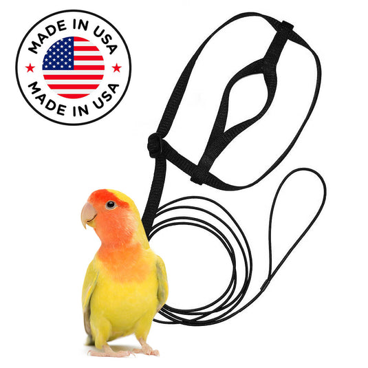 The Aviator Harness Mini (Budgie / Lovebird / Parrotlet)