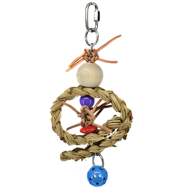 Billy Bird Seagrass Ring Bird Toy - 403 - Exotic Wings and Pet Things