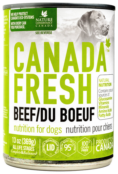 Canada Fresh Beef Pate Wet Dog Food