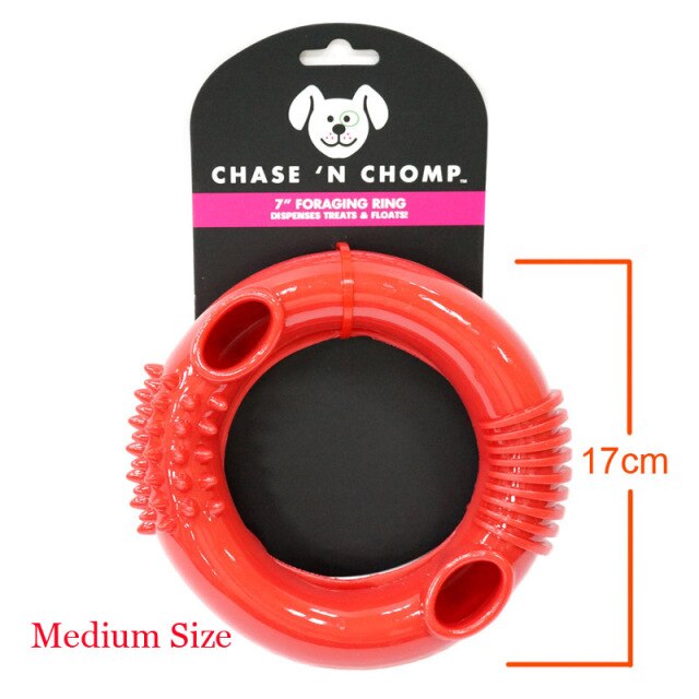 Caitec Chase N' Chomp Seek-It Foraging Ring Dog Toy
