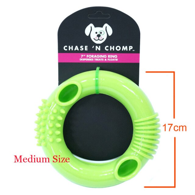Caitec Chase N' Chomp Seek-It Foraging Ring Dog Toy