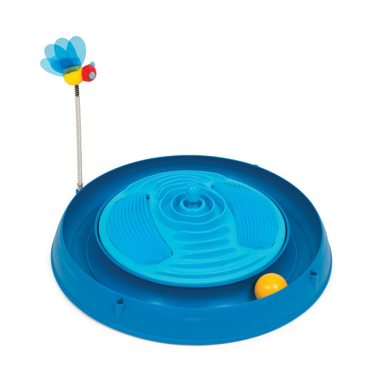 Catit Play 3 in 1 Circuit Ball Toy with Massager