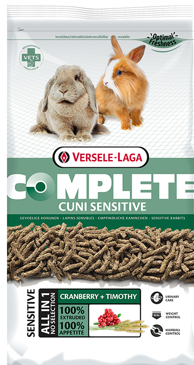 Versele-Laga Complete Sensitive Cuni Rabbit Food - Exotic Wings and Pet Things