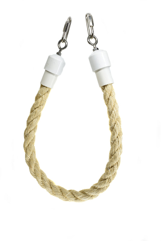 Parrot Lumber Sisal Rope Perch & Swing Large - Exotic Wings and Pet Things