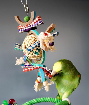 HARI Smart Play Enrichment Parrot Toy Space Station - 81006
