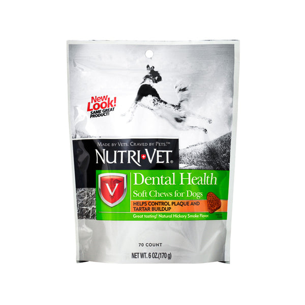 Nutri-Vet Dental Health Soft Chews 6oz