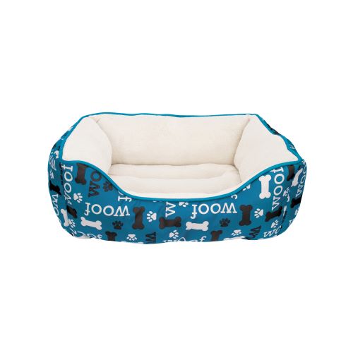 Dogit DreamWell Cuddle Bed - Rectangular (24 x 20 x 9 in)