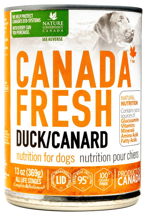 Canada Fresh Duck Pate Wet Dog Food