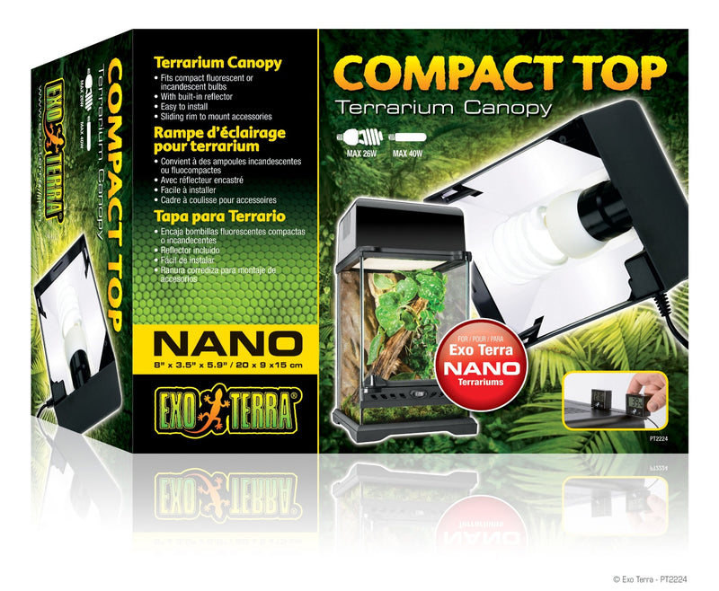 Exo Terra Compact Top - Exotic Wings and Pet Things
