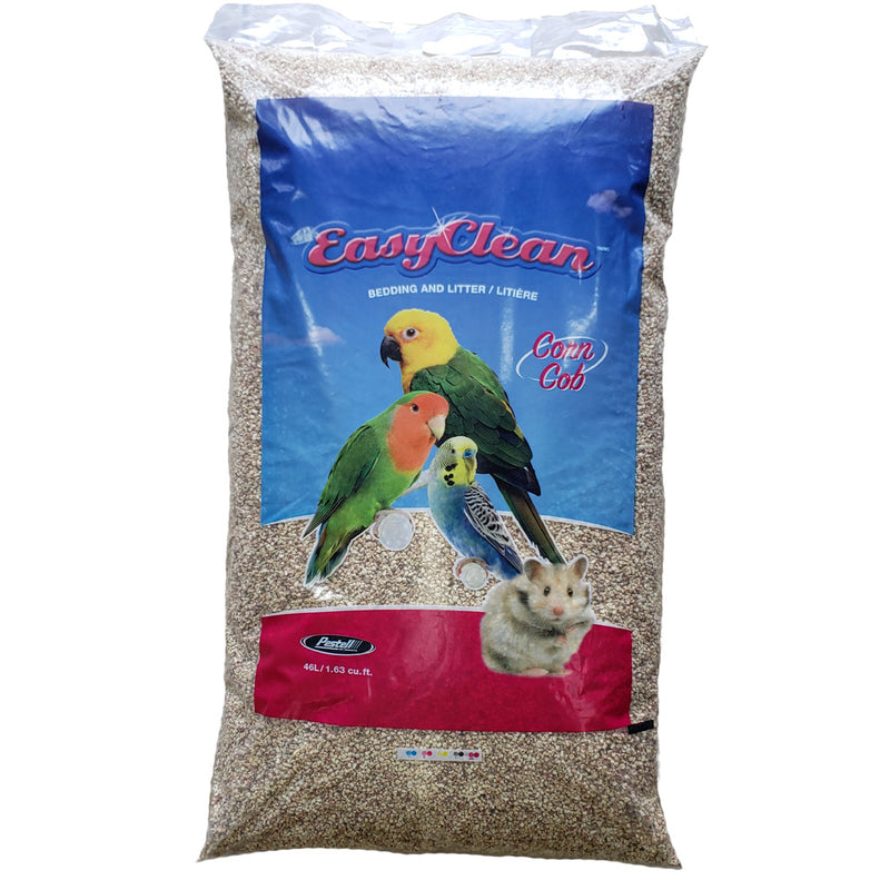 Pestell Easy Clean Corn Cob Bedding / Litter 46L
