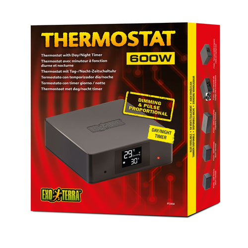 Exo Terra Reptile Dimming & Pulse Proportional Thermostat with Day/Night Function