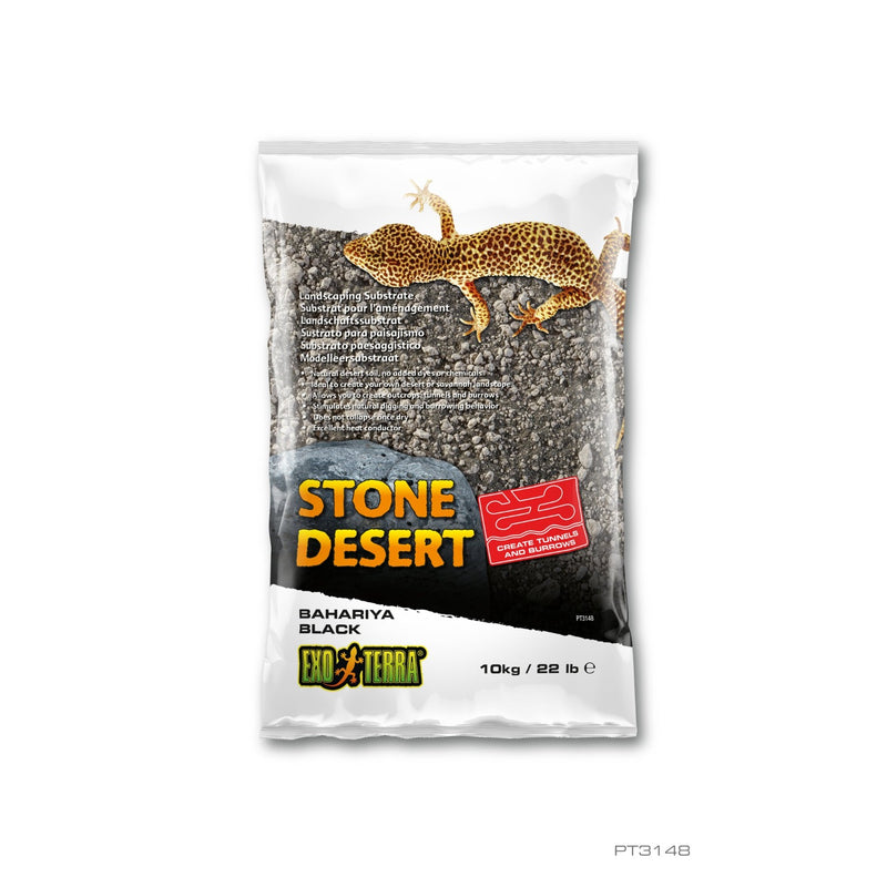 Exo Terra Reptile Stone Desert - Bahariya Black