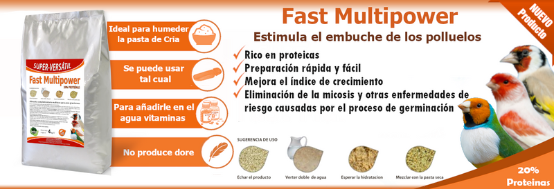 Pineta Zootecnici Super-Versatil Fast Multipower | 20% Protein
