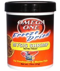 Omega One Freeze Dried Mysis Shrimp Tropical Fish Treat