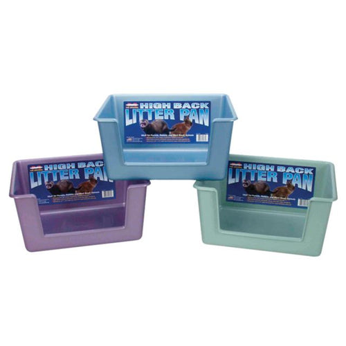 Marshall High Back Litter Pan - Exotic Wings and Pet Things