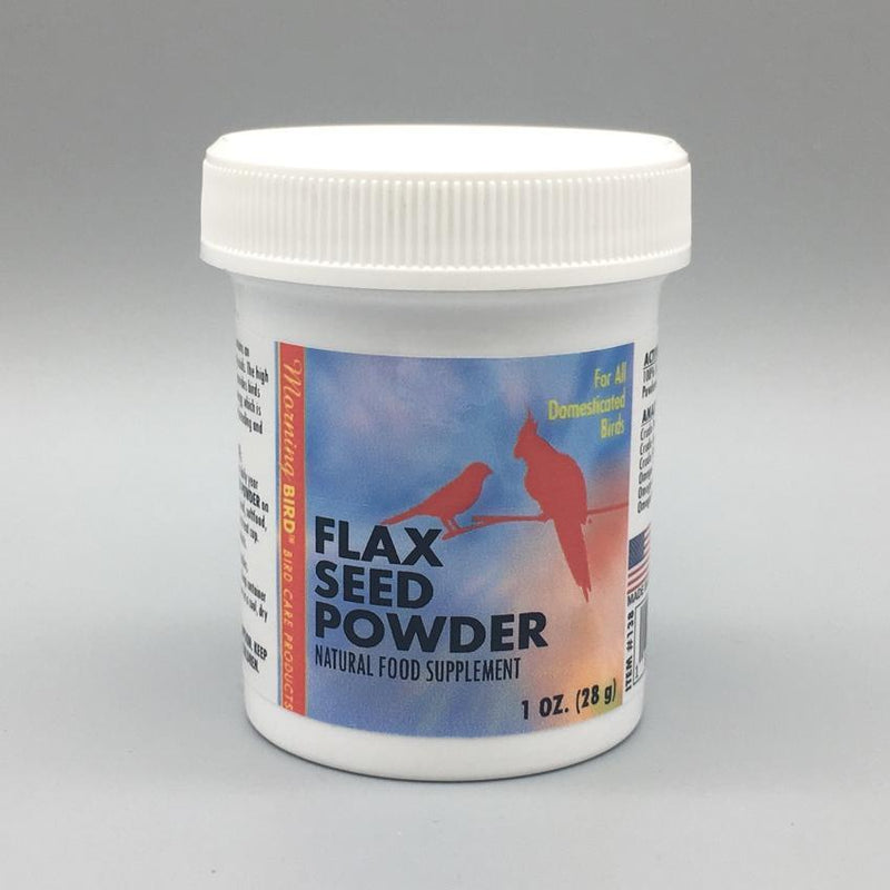Morning Bird Flex Seed Powder Natural Food Supplement - 1 oz