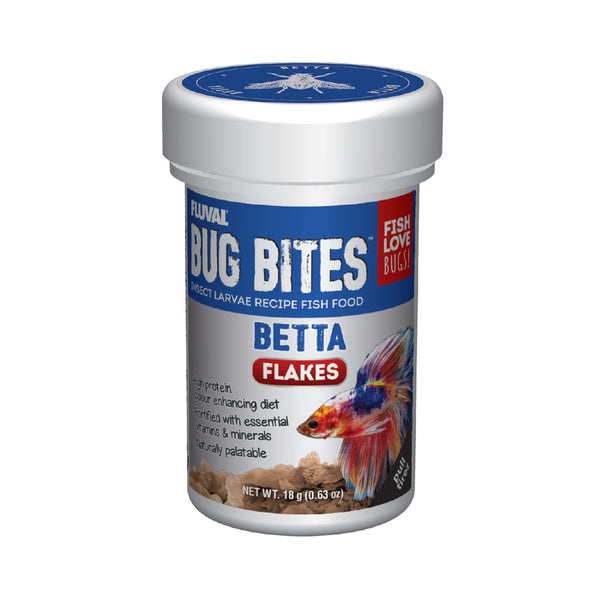 Bug Bites Betta Flakes - 18g (0.63 oz)