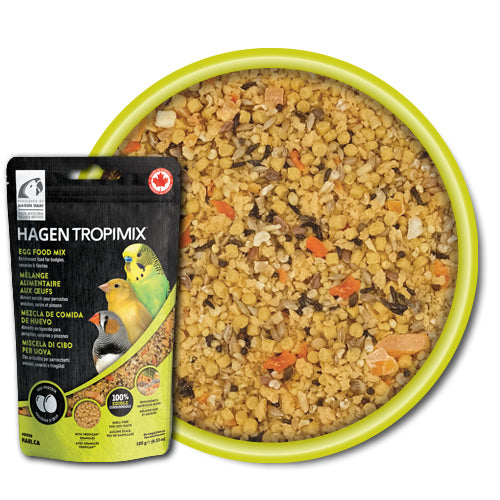 Hagen Tropimix Egg Food Mix Enrichment Food for Budgies, Canaries & Finches