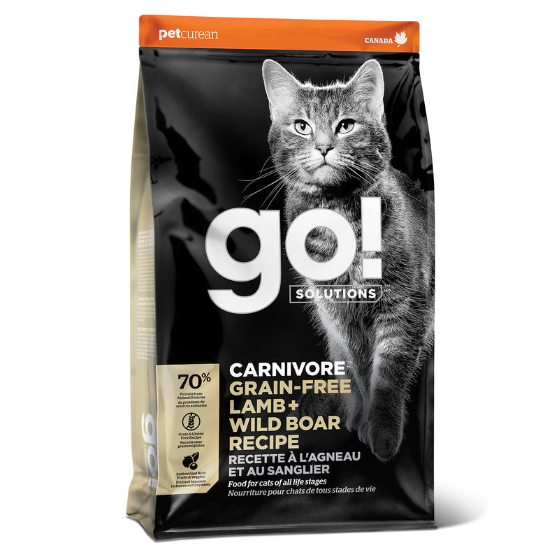 GO! Carnivore Grain Free Lamb & Wild Boar Cat Recipe
