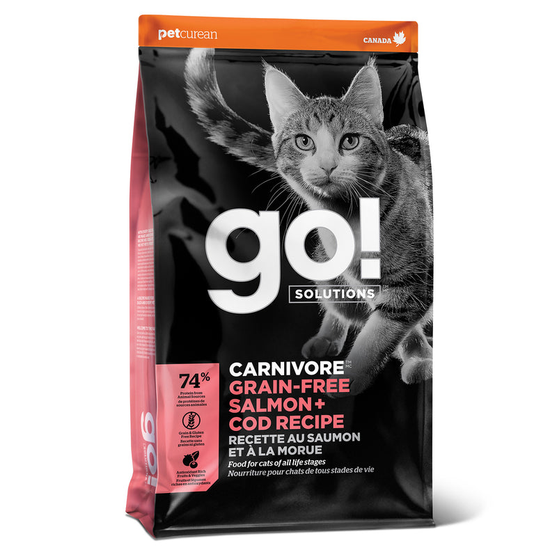 GO! Carnivore Grain Free Salmon & Cod Cat Recipe