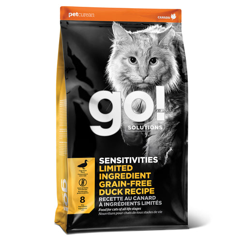 GO! Sensitivities Limited Ingredient Grain Free Duck Cat Recipe 🍁