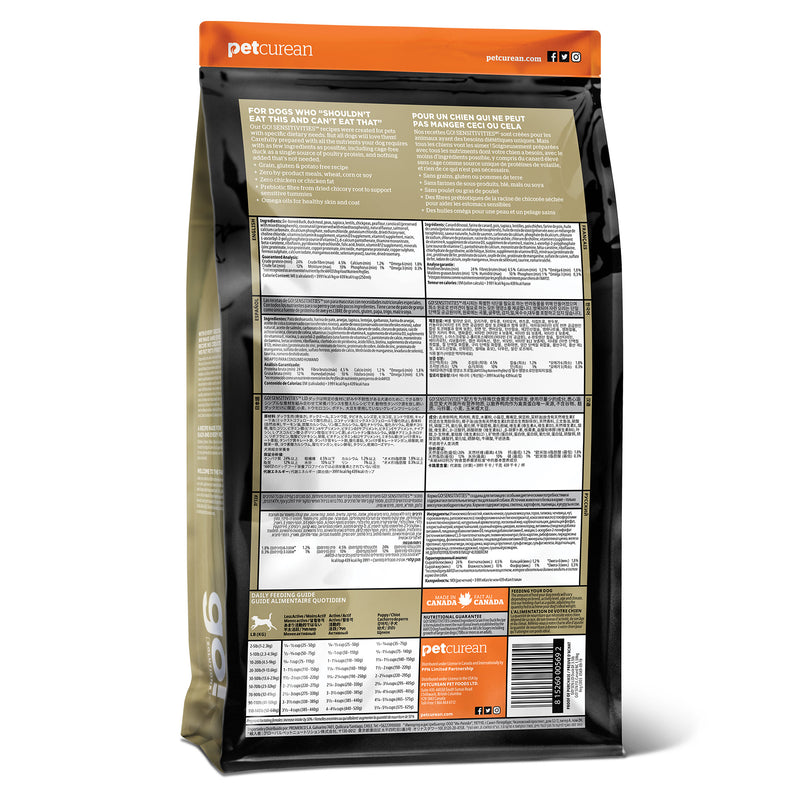 GO! Sensitivities Limited Ingredient Grain Free Dog Food - Duck 🍁
