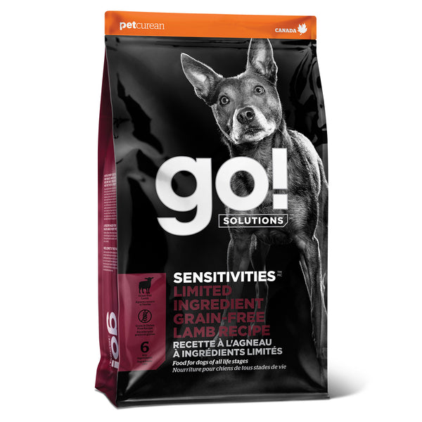 GO! Sensitivities Limited Ingredient Grain Free Dog Food - Lamb