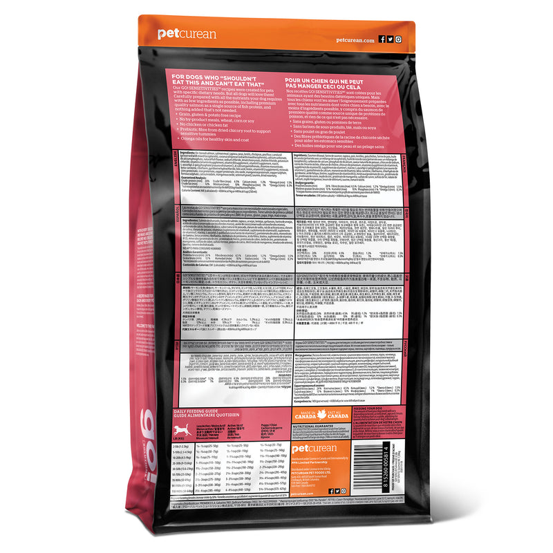 GO! Sensitivities Limited Ingredient Grain Free Dog Food - Salmon 🍁
