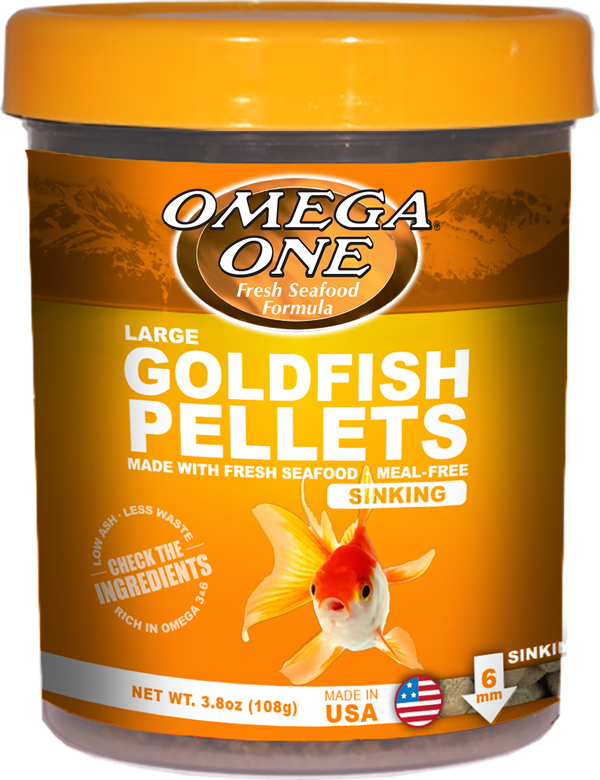 Goldfish Pellets Small/Medium/Large Sinking Pellets
