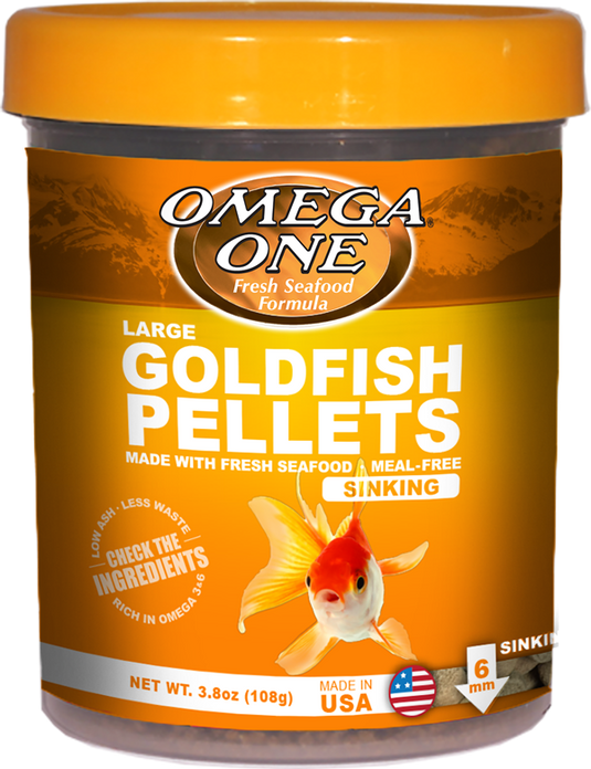Goldfish Pellets Small/Medium/Large Sinking Pellets