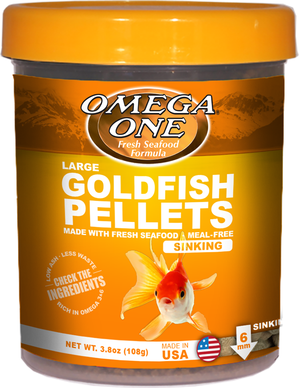Goldfish Pellets Small/Medium/Large Sinking Pellets