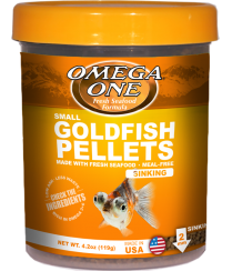 Goldfish Pellets Small/Medium/Large Sinking Pellets