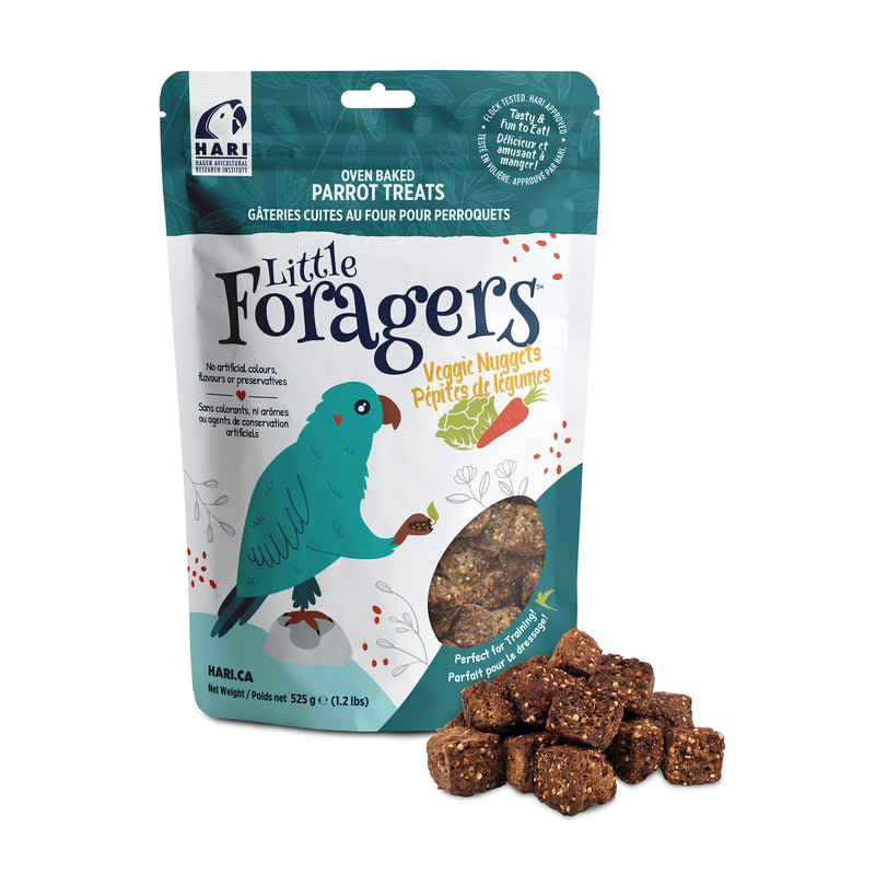 HARI Little Foragers Parrot Treats Veggie Nuggets - 82734